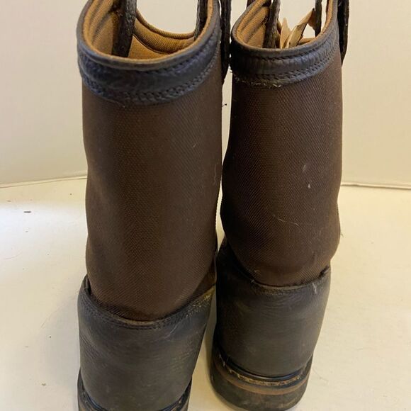 CE Schmidt waterproof work boots‎ steel toe 10 wide EH brown main image 4